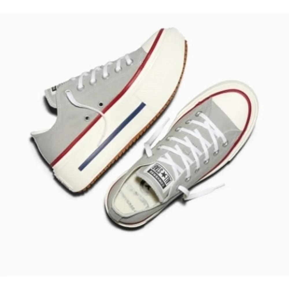 Converse Chuck Taylor All Star Lift Double Stack Grey Area A16065C High-heeled Shoes Women s Sneakers Women s Exercise 245