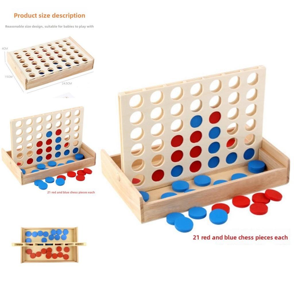 Wooden Gobang Board Game With Educational Toy For Kids And Students
