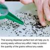 Mini Seeder Manual Seeder Small Seeder Adjustable Multi-functional Gardening Seed Planter Handheld Flower and Plant Sowing