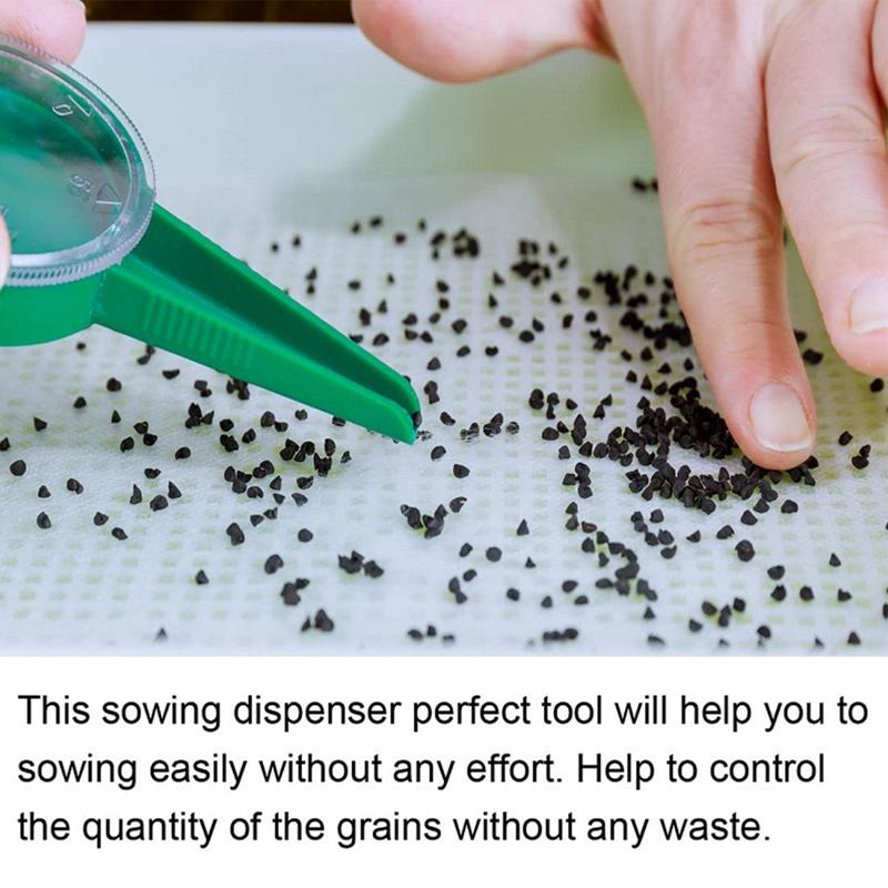 Mini Seeder Manual Seeder Small Seeder Adjustable Multi-functional Gardening Seed Planter Handheld Flower and Plant Sowing