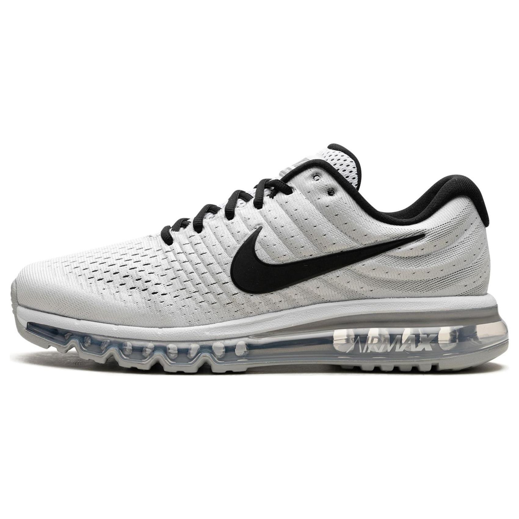 Nike Air Max 2017 White Black Men s 849559-100 EU 42.5