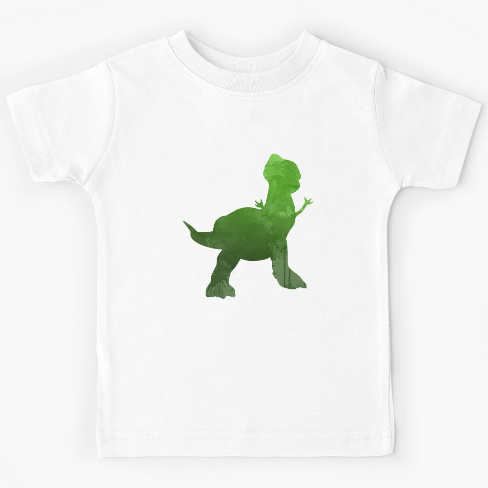 Dinosaur Inspired Silhouette Kids T-Shirt 130