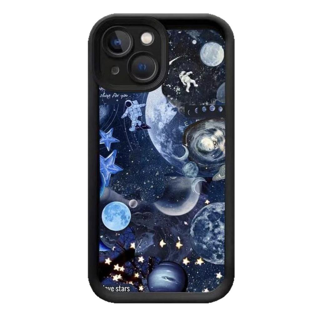 Personalized Planet Suitable for Iphone17pro Mobile Phone Case Apple 15 Anti-drop 14 Foreign Trade 13promax New 16x