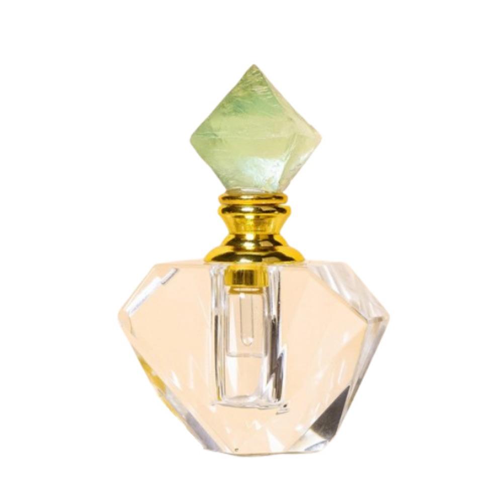 Empty Crystal Perfume Bottle Refillable Essential Oil Diffuser Bottle  Travel Cosmetic Containers