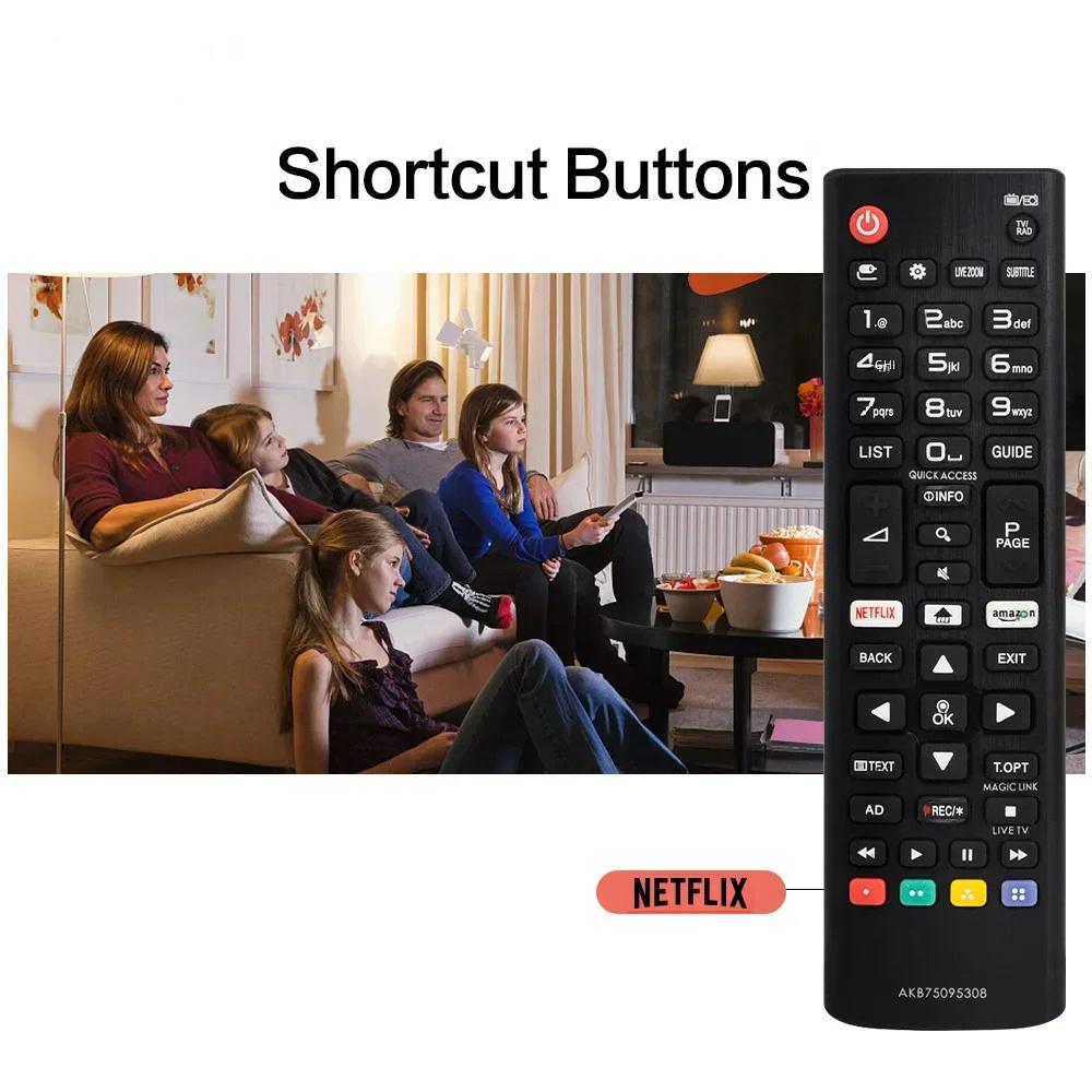 Replacement Remote Control Remote Controller for Smart TV AKB75095308 55UJ630V 65UJ630V 43UJ630V