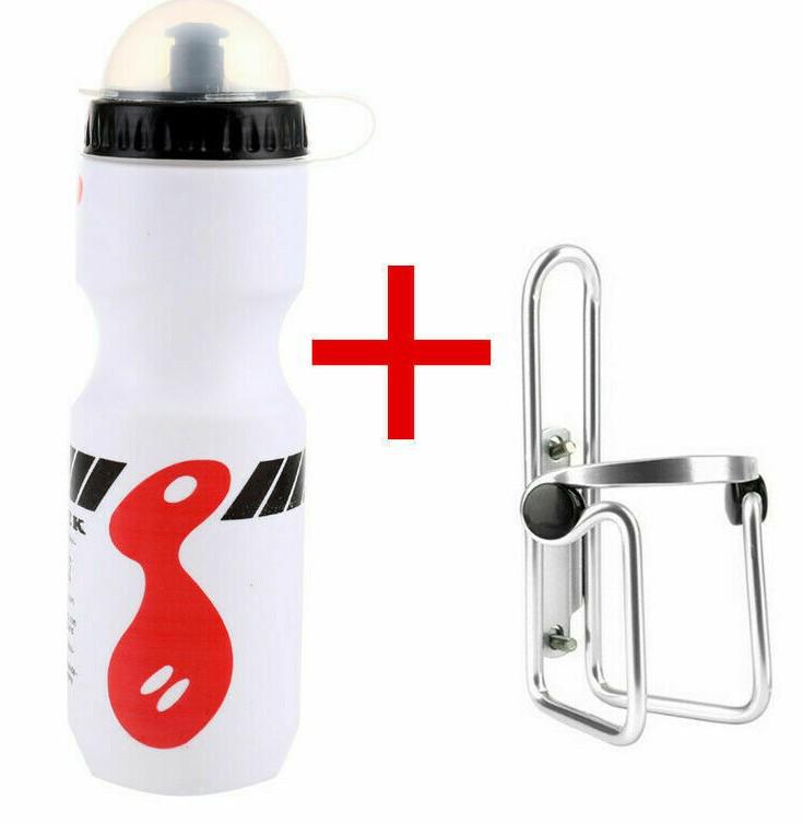 Mountain Bike Water Bottle & Cage Set - Tour de France Cycling Equipment