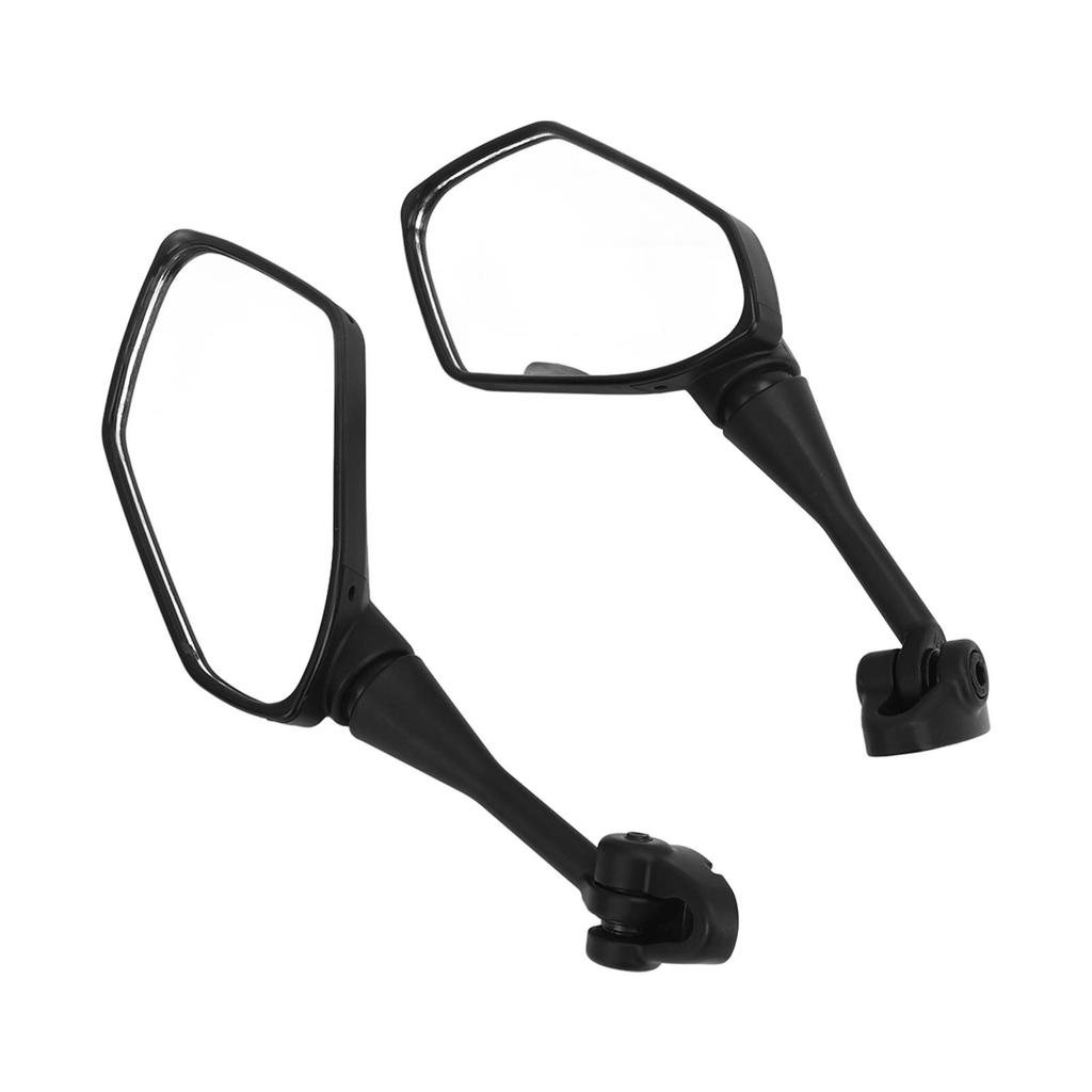 1 Pair Motorcycle Rear Mirror Adjustable Black Handlebar Side Mirror Replacement For HYOSUNG GT125R GT250R GT650R GT650S