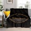 1pc Lord of the Rings Cartoon Blanket,Portable Throw for Travel & Camping, All Season Cozy Blanket,Ideal Gift