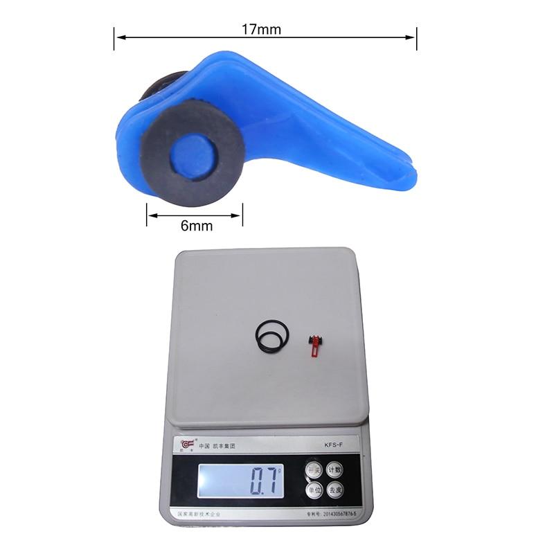 5 Stück Hakenhalter Köderhaken Angelzubehör