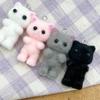 Cat Flocking Keychain 6-piece doll goods custom bag
