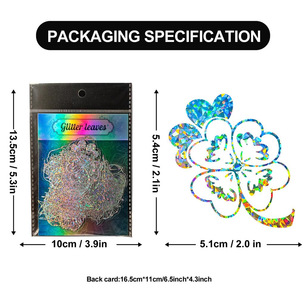 50 Laser Blätter Aufkleber Garnelenhaut Neues Produkt Stream Aufkleber Retro Guka Laser Aufkleber