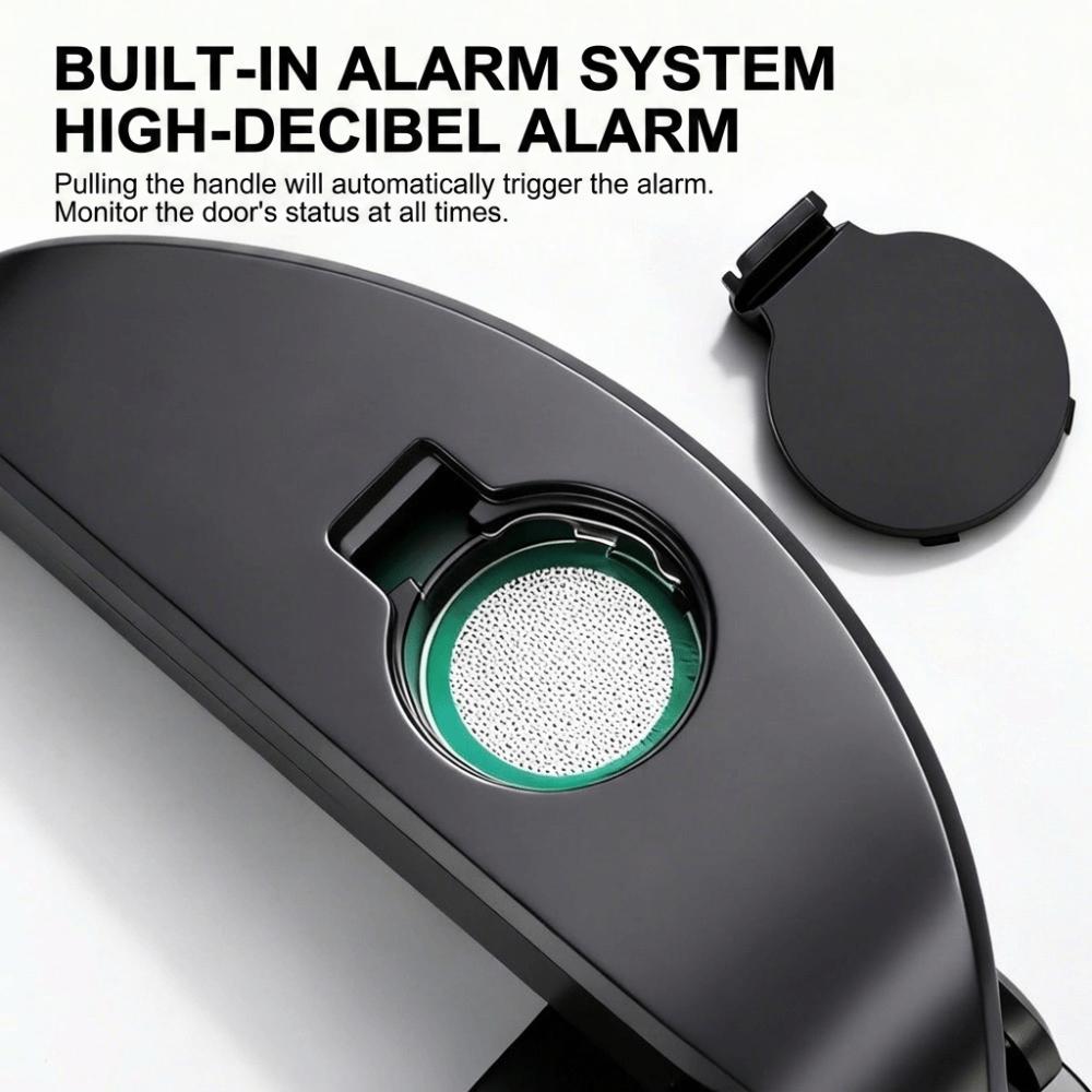 Protection Device Door Handle Lock Durable Door Block Safety Device Door Stopper Alarm  Baby Safety
