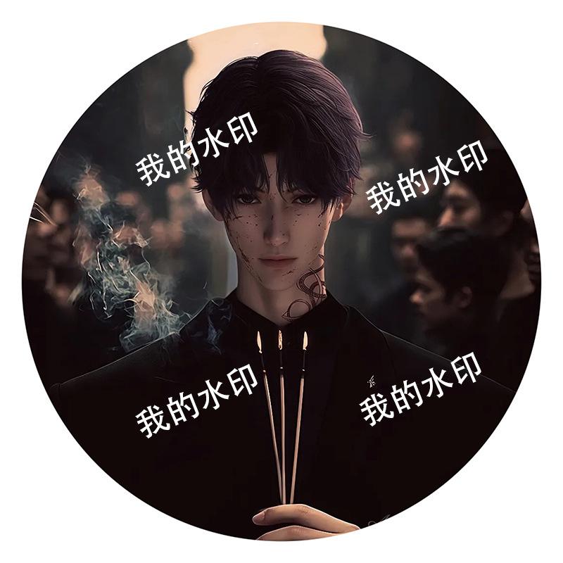 Hot Game Love and Deepspace Sylus Rafayel Zayne Xavier Caleb 58MM Anime Badge Emblem Brooch Clothing Backpack Accessories Gift