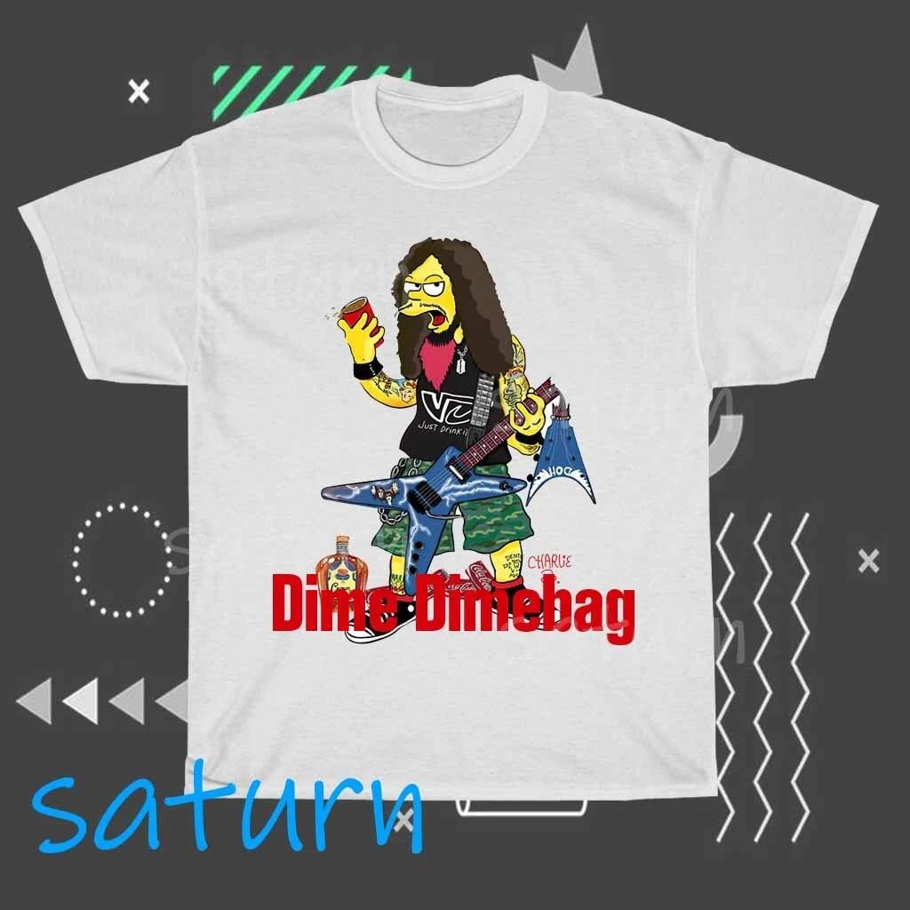 Dime Dimebag Darrell Sport Logo T-Shirt Funny Size S to 5XL M