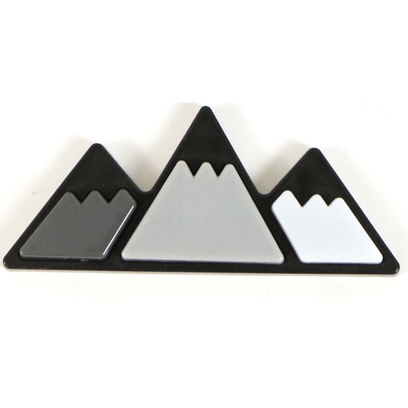 Tricolor Metal Grille Badge for Tacoma & 4Runner Car Modifications