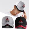 Car Baseball Cap For Mitsubishi Pajero Outlander Lancer Ralliart ASX Outdoor Summer Adjustable Peaked Cap Embroidered Casual Hat