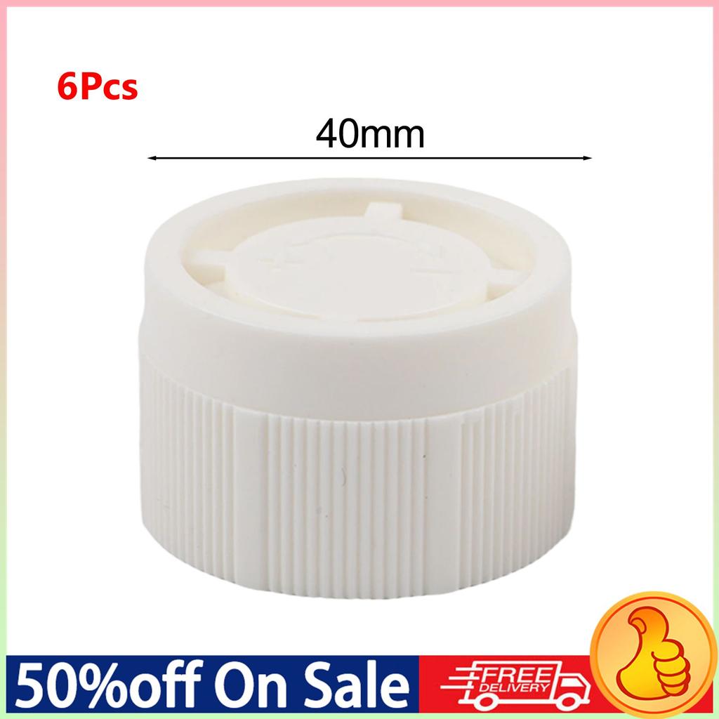 6Pcs 40mm Radiator Cover M30×1.5 Heating Control Cap TRV Decorative Radiator Cover Radiator Adjustment Cap