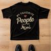 My Favorite People Call Me Mimi Shirt Grandma Gift Cute Family Tee