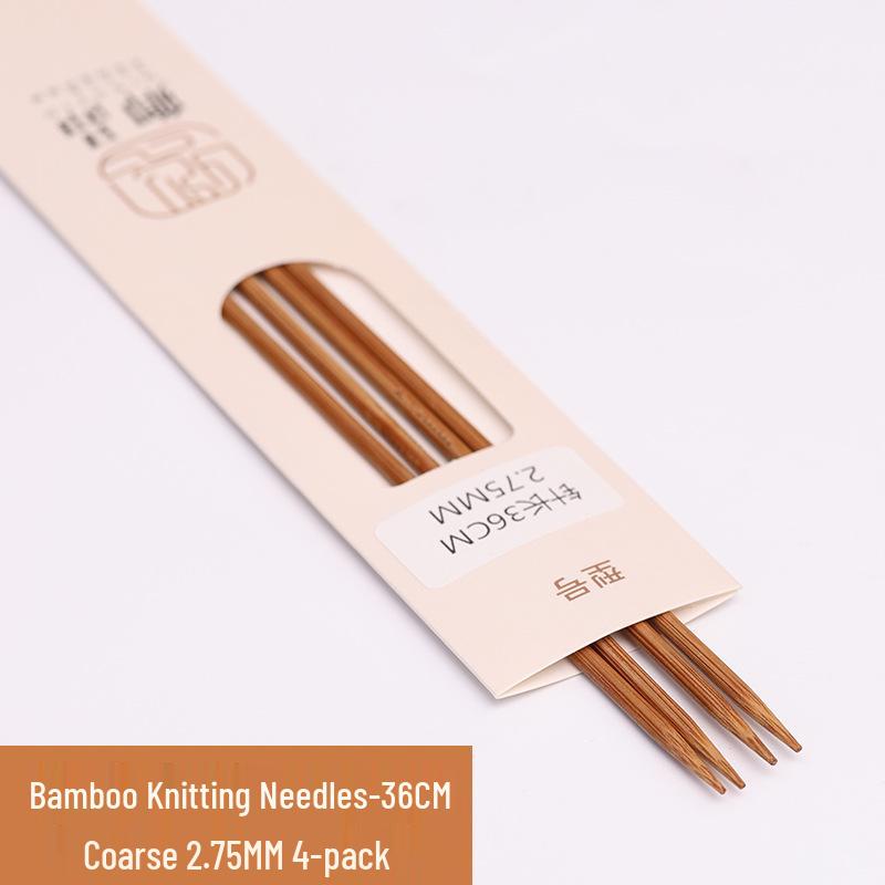 Набор круговых и прямых спиц: Идеально для мотков пряжи, шарфов, шапок, толстых спиц, инструментов из карбонизированного бамбука