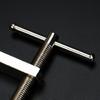 Steel C Clamp Silver Jaw Opening Heavy Duty Tiger Clamp  for Home Improvement