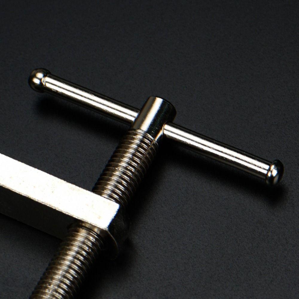 Steel C Clamp Silver Jaw Opening Heavy Duty Tiger Clamp  for Home Improvement