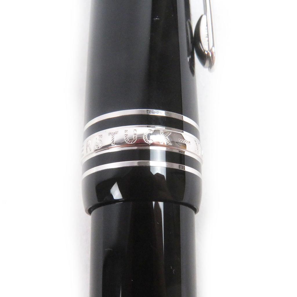 Excellent MONTBLANC Ballpoint Pen Meisterstückle Grand Twist Type Black Silver Used