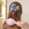 Mellotory Cushion Ribbon Hair Scrunchie (Sky Blue)