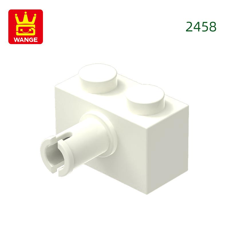 

109Pcs/Lot 2458 Single Side with Bolt Building Up Cubes Moc Technical Parts Works with with Bricks DIY Kids Play kits Perfect Gift Box about 109pcs
