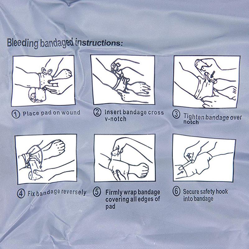 Dressing Medic Survive Israeli Wrap Wound Care Battle Trauma Rescue Bandage