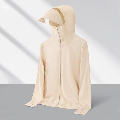 2024 UV Protection Ice Silk Jacket: Sun Protective, Breathable, Cool Feel for Men & Women