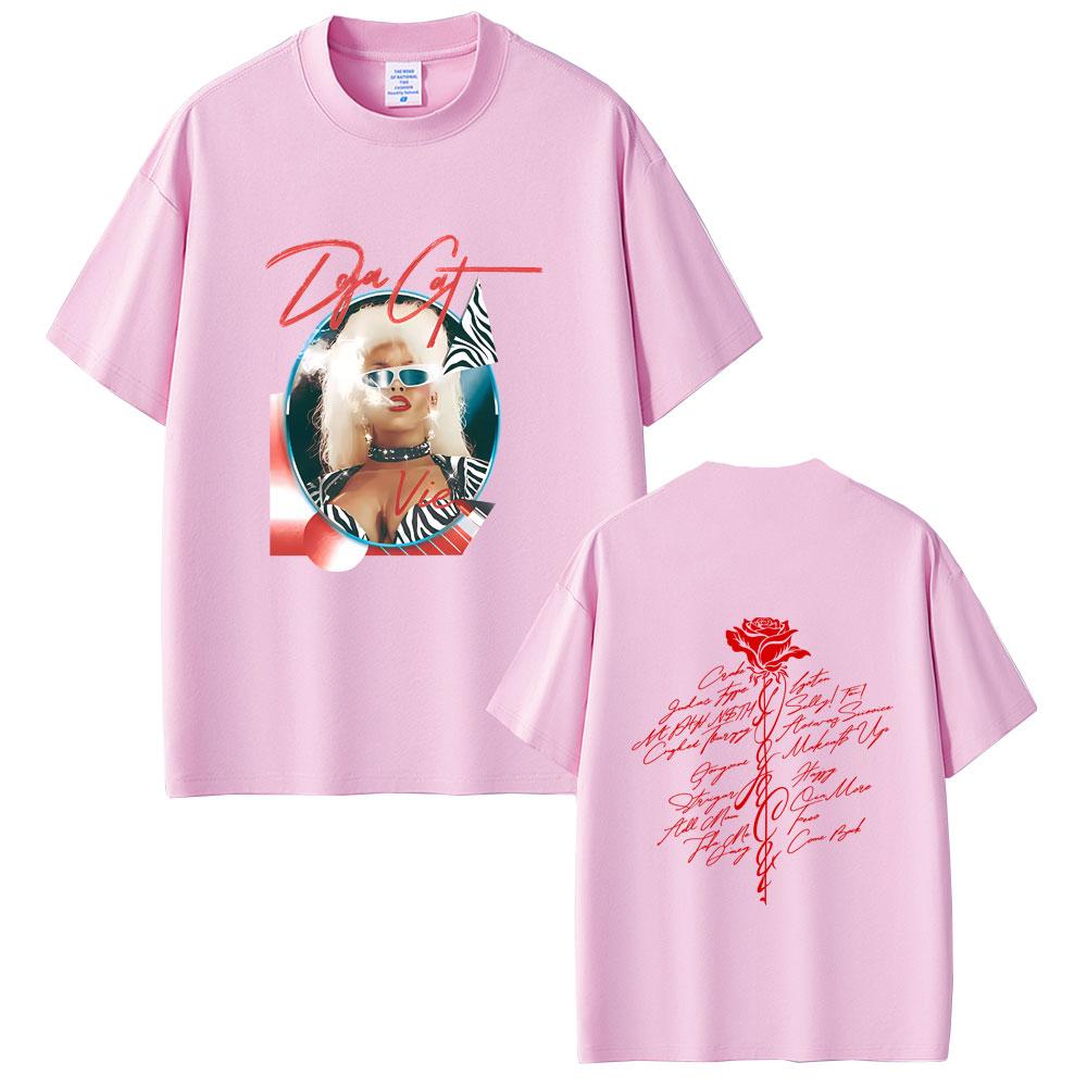 Rapper Doja Cat Pop Music Album Merch T-shirt Unisex Women Hip Hop Oversized Streetwear Unisex Fashion Casual Soft Cotton T Shirts