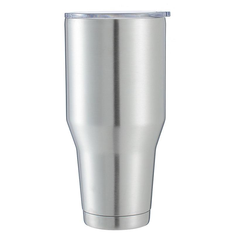 Kuangjie 40oz Stainless Steel Car Thermos Cup with Handle, Large Capacity, Portable for Outdoors 40oz