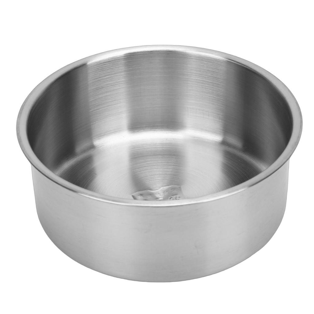 Stainless Steel Steaming Bowl with Lid Thickened Heat Proof Home Steam Rice Bowl for Cooking