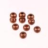 10Pcs 3mm ID Powder Metallurgy Self-Lubricating Spherical Bearings - 6mm Height Precision Oil Bushings