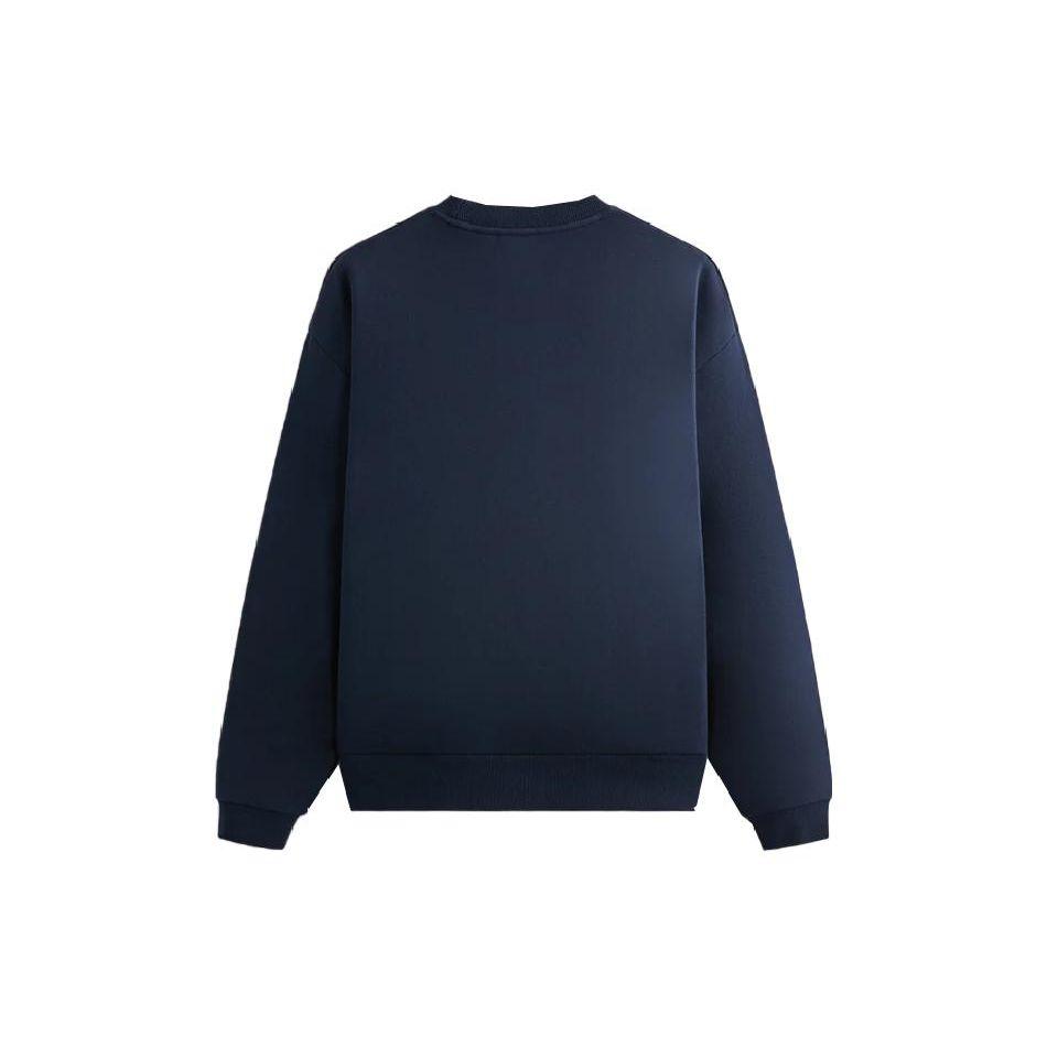 Kith Nutcracker Nelson Crewneck Nocturnal Unisex Tops Blue KHM031692-413