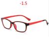 -1.0-1.5-2.0-2.5-3.0-3.5-4.0-5.0 To-6.0  Finished Myopia Glasses Men Women Square Prescription Short Sight Eyeglasses Students