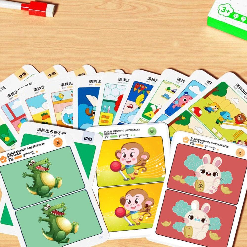 

Find The Difference Concentration Training Game Training Brain Development Toy