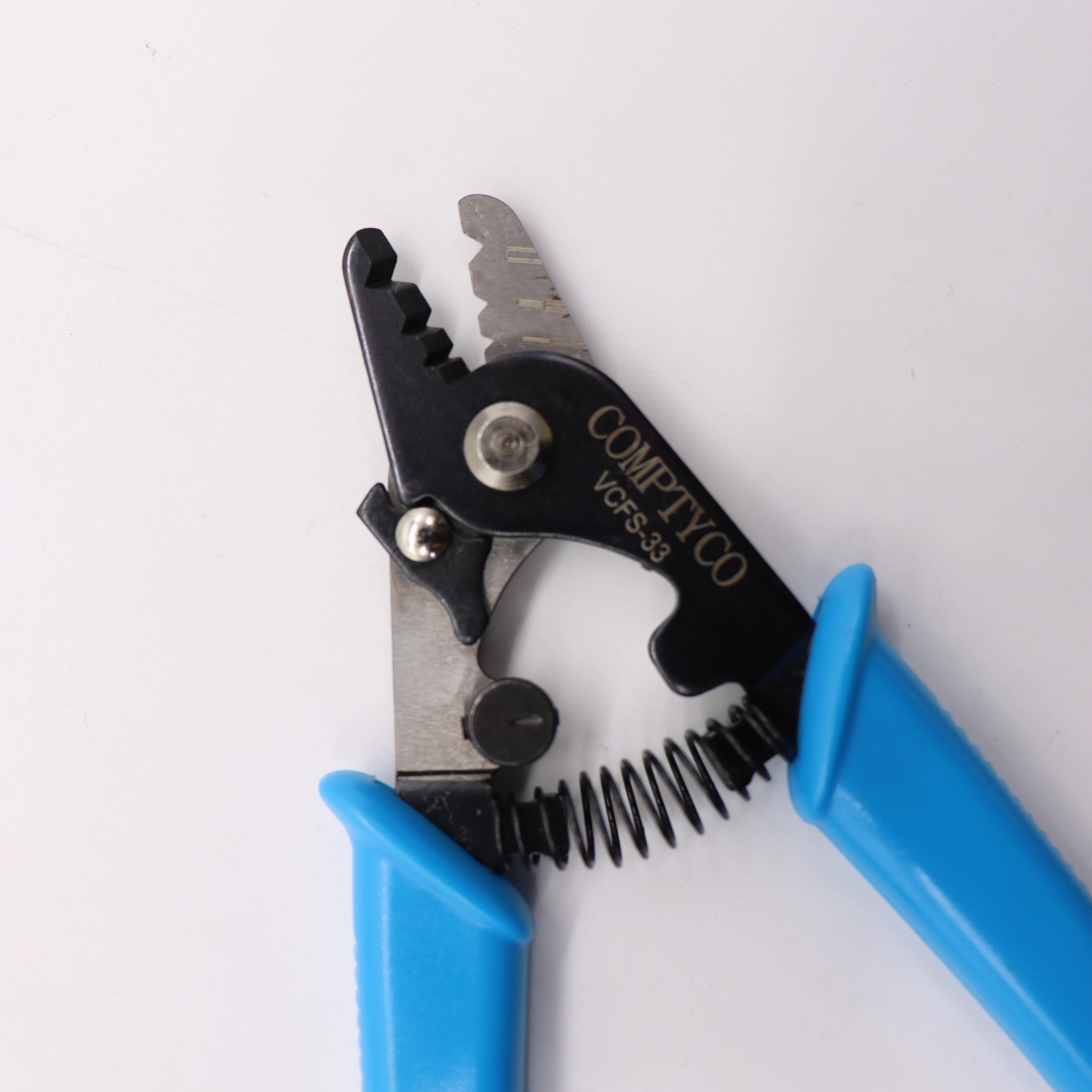 

1 шт./5 шт. COMPTYCO VCFS-33 трехпортовые плоскогубцы для зачистки оптического волокна, щипцы для зачистки проводов для инструментов FTTH, плоскогубцы для зачистки оптики, инструмент 1 pcs