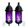 1/2Pcs Puerto Rican Garita Wall Coqui Lamp Battery Powered 3D Printed Frog Bedroom Living Room Outdoor Garden Wall Mount LED Light