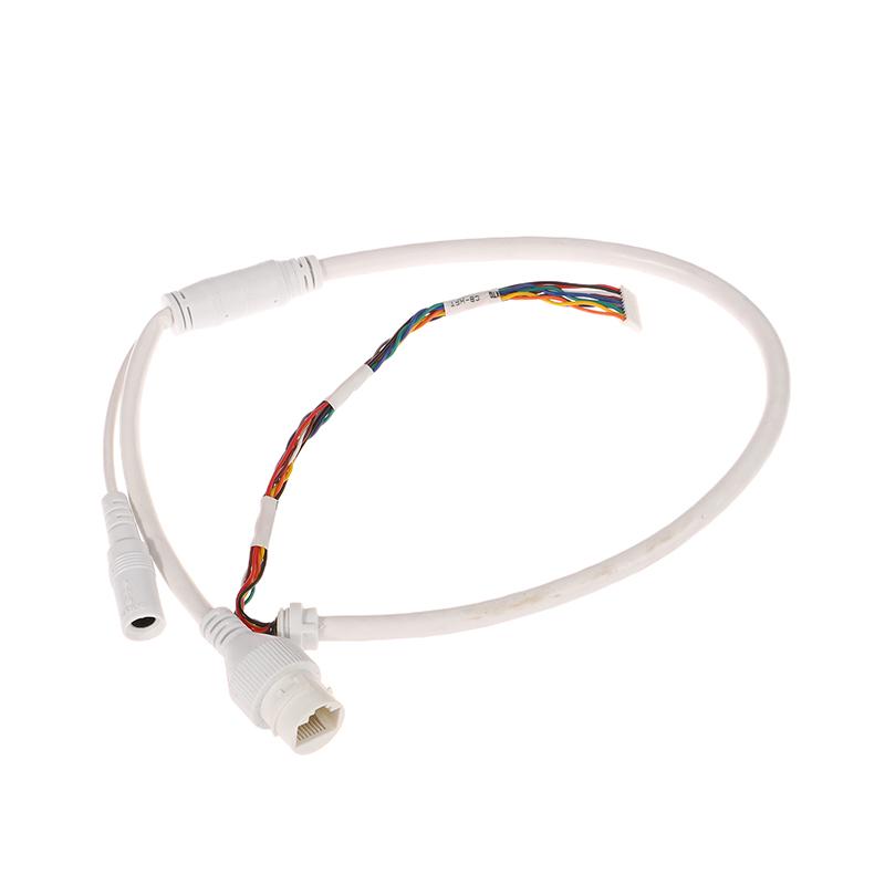 Ethernet LAN-kabel PoE RJ45 Nettverkskabel 10-pinners 10-kjerners for Hikvision nettverks-IP-kamera