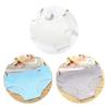 3Pcs/Set Women Cotton Briefs Solid Color Panties Comfortable Mid Rise Underpants Breathable Daily Girls Underwear
