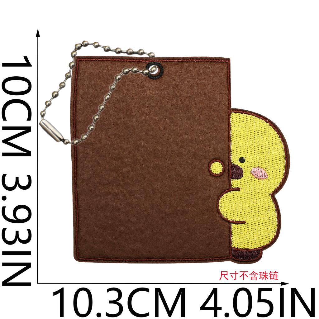 Like Thumb Pendant Cloth Sticker Decoration Red House Diy Luggage Tag Production Felt Chassis Ins Brand Bag Pendant