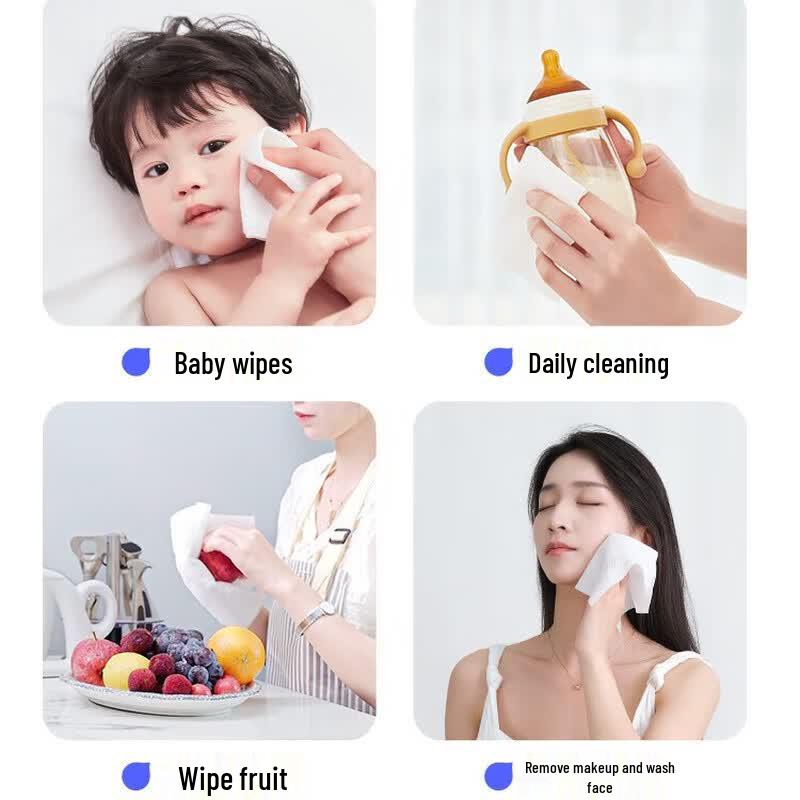 DeYou Pure Water Baby Wipes, 80 Count