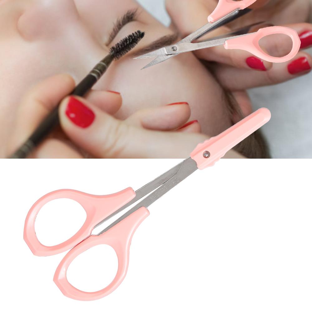 Stainless Steel Eyebrow Eyelashes Scissor Hair Trimming Beauty Makeup Tool AccessoryCA865
