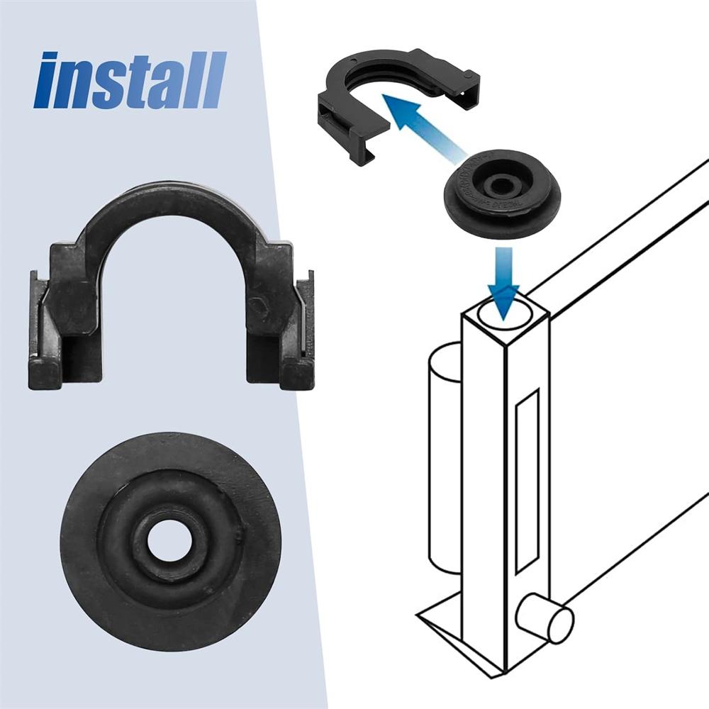 Upper Radiator Mount Bracket & Bushing For 03-17 Nissan Maxima Murano Quest 3.5L