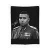Pipini M-Mbappes Novelty Football  Fleece Throw Blankets Funny  Blankets for Sofa Bedroom Warm Bedroom Quilt,