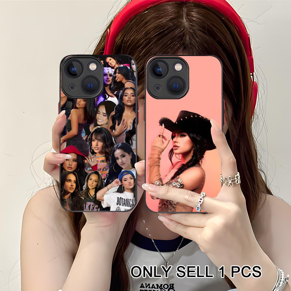 Fashion Becky G Silicone Mobile Phone Case for iPhone 17 16 15 14 13 12 11 X XR XS Air Pro Max Plus Mini Colorful Cover