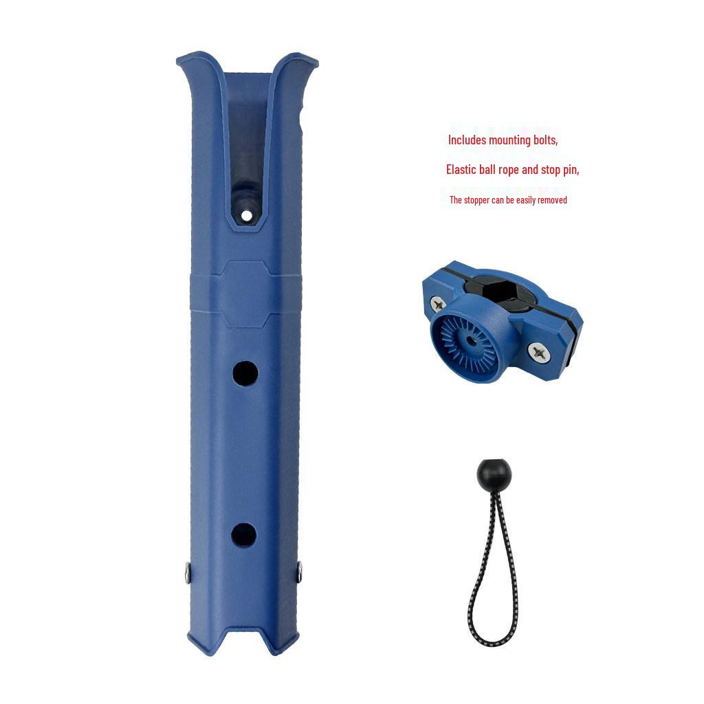 Hole-Free Marine Single Fishing Rod Holder Tube for Motorcycle, Boat, Yacht, & Fishing Box