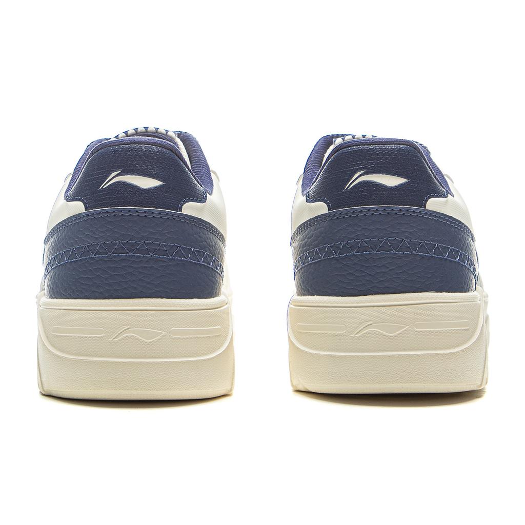 Li-Ning Casual Classic Fashion Versatile Youthful White Sneakers Men Sneakers Blue AGCV179-5