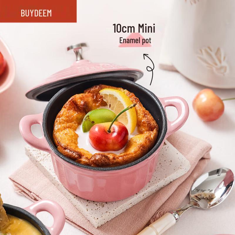 

Buydeem Мини-эмалированный горшочек 10 см